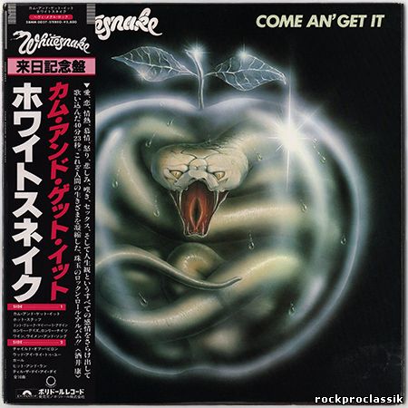 WHITESNAKE - Come An' Get It(Polydor K.K.,Tokyo,#28MM0027)