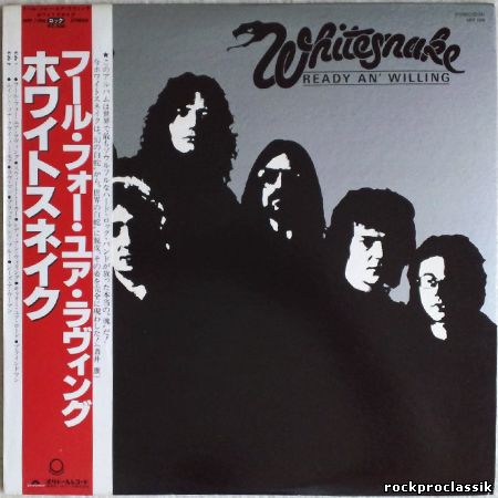 WHITESNAKE - Ready An' Willing(Polydor K.K.,Tokyo,#MPF1306)