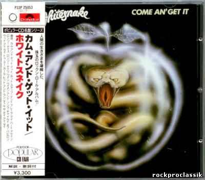 Whitesnake - Come An' Get It (Japan 1st Press, P33P-25053, 1987)