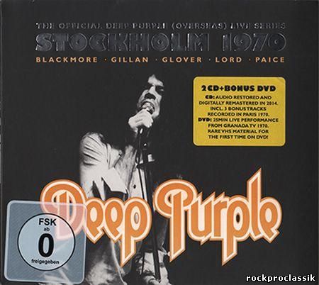 Deep Purple - Live In Stockholm 1970(2CD+DVD,Edel,Germany,#0208677ERE)