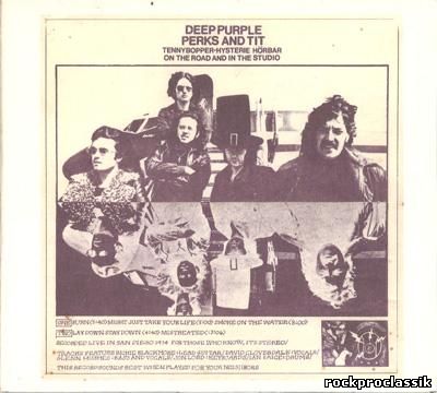 Deep Purple - Perks And Tit(Sonic Zoom,UK,#PUR 206)