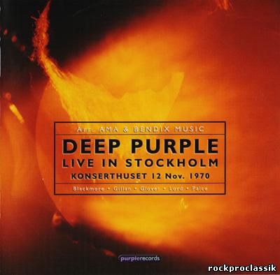 Deep Purple - Live In Stockholm(2CD,Darker Than Blue Ltd.,EU,Germany,#PUR338D)