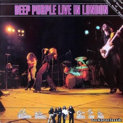 Deep Purple - Live In London(VinylRip Harvest UK Original LP 1984)