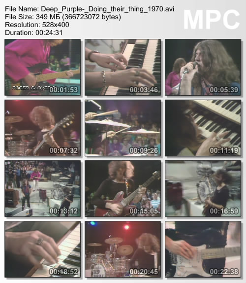 Deep Purple - Doing their thing 1970