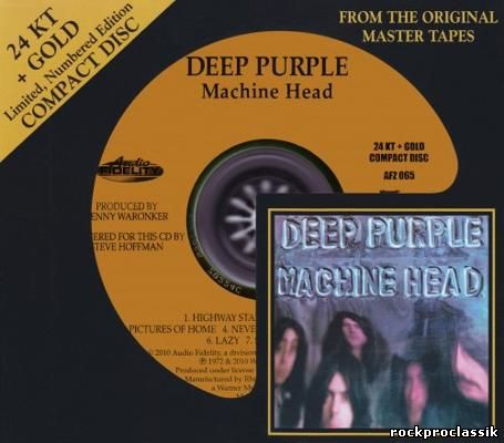 Deep Purple - Machine Head (24 KT + Gold, AFZ 065)