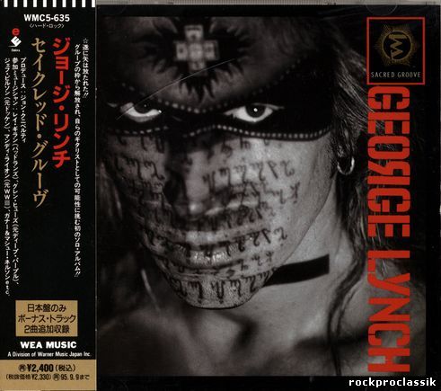 George Lynch - Sacred Groove(Elektra WEA Music,Japan,Promo,#WMC5-635)