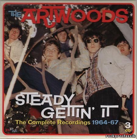 The Artwoods - Steady Gettin' It(3CD,RPM,EU,UK,#RPM BX 524)