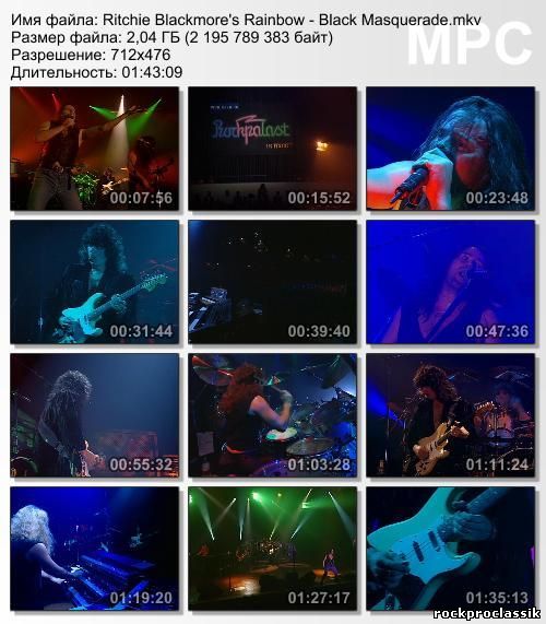 Ritchie Blackmore's Rainbow - Black Masquerade(DVDRip)