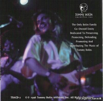The Tommy Bolin Band - Live At Ebbets Field